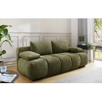 Jockenhöfer Schlafsofa Polyester 3-Sitzer Grün