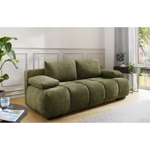 Jockenhöfer Schlafsofa Polyester 3-Sitzer Grün