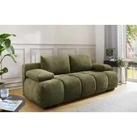 Jockenhöfer Schlafsofa Polyester 3-Sitzer Grün