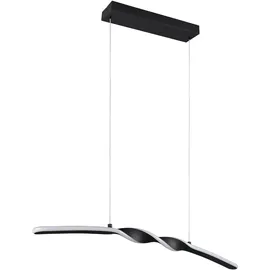 Trio Lighting Ginko 1-flg. 18 Watt  geschwungen schwarz matt