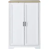 Möbel Boss JUDITH Aktenschrank 86,00 x 38,00 x 127,00 cm weiß