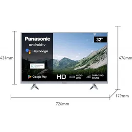 Panasonic TX-32MSW504S 32" LED Full HD Android TV silber MSW504