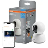 Osram SMART+ WiFi Kamera 360° 4MP 2K QHD Weiß