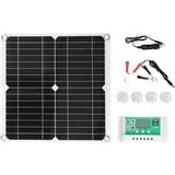 40w 18v Monokristallines Flexibles Silizium-solarpanel Mit 30a Laderegler Für Wohnmobil- Und Autoladung