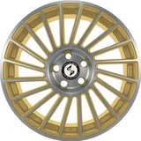 ETA BETA Venti-R gold matt polish 11x21 ET38 - LK5/112 ML78.1 Alufelge gold