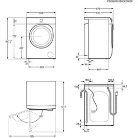 AEG L6FBC41478 Waschmaschine (7 kg, 1400 U/min)