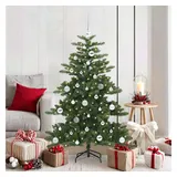 vidaXL Künstlicher klappbarer Weihnachtsbaum Grün 150 cm