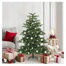 vidaXL Künstlicher klappbarer Weihnachtsbaum Grün 150 cm
