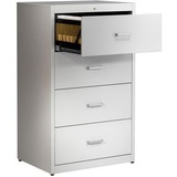 Mauser client entry Hängeregistraturschrank lichtgrau 4 Schubladen 80,0 x 60,0 x 135,0 cm
