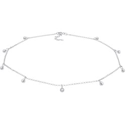 Elli Choker Erbskette Kugel-Anhänger Basic 925 Silber Ketten   Damen