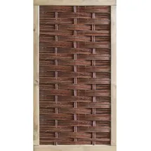 Tetzner & Jentzsch Flechtzaun 94 x 180 cm Braun