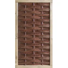 Tetzner & Jentzsch Flechtzaun 94 x 180 cm Braun