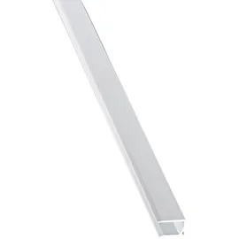 Gutta Alu-U-Profil weiß mit Tropfnase 10 mm x 1050 mm