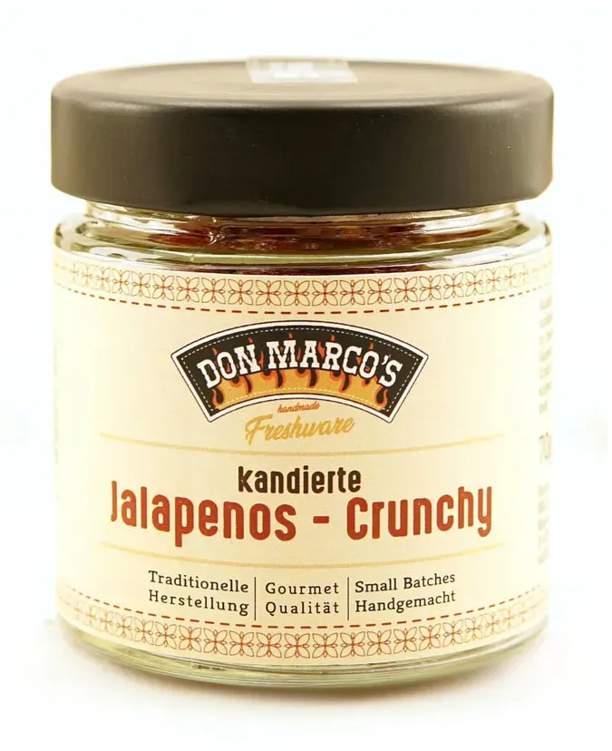 Don Marco's Kandierte Jalapenos Crunchy, 70g