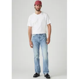 Levi's Straight-Jeans "501 LEVI'S ORIGINAL", Herren, Gr. 31, Länge 30, low on sleep ltwt, Denim/Jeans, Obermaterial: 100% Baumwolle, normal lang, Jeans Straight-Jeans, mit Markenlabel
