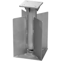 Schneider Bodenanker Universal Stahl Silber