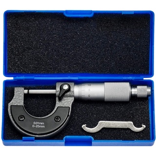 WABECO Mikrometerschraube 0-25 Mikrometer Bügelmessschraube Messschraube