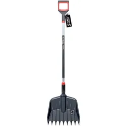 Schaufelharke Rake Loader, 2-in-1 Laubschaufel und Harke, frostbeständig, 38,5x146cm