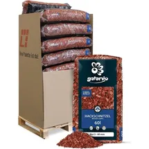 Galamio Holzhackschnitzel Rot 60l x 13 Sack 780l Palette