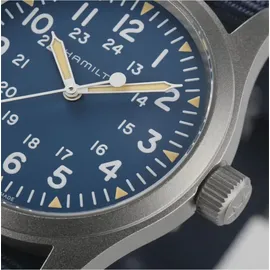 Hamilton Khaki Field Mechanical Blau 38 mm H69439940