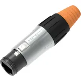 Seetronic RJ45 Cable Carrier Silbernes Gehäuse - IP65 - Buchse