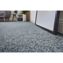 Andiamo Teppichboden ANDIAMO "Invita, Nadelvlies, Gesamthöhe 5 mm, Luxusklasse LC1", grau (stahl), B:400cm L:700cm, Kunstfaser, Teppiche, melierte Optik, Breite 200 cm oder 400 cm, robust & strapazierfähig