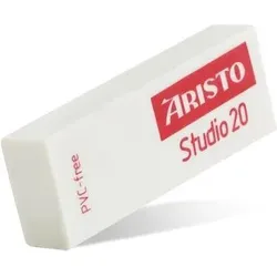 ARISTO AR87820 Radierer Studio 20 Blei-/Farbstiftlinien, 65x23x12 mm