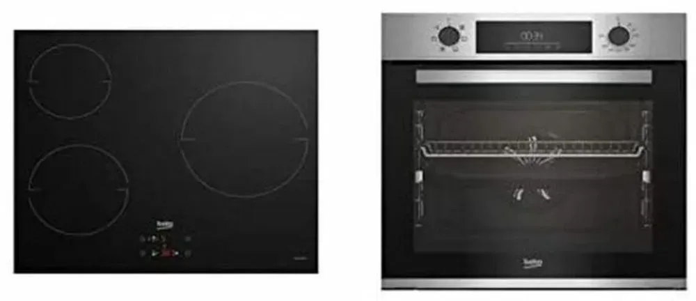 BEKO Set Backofen und Herd 2400W/5900W – Vielseitigkeit und Effizienz in Ihrer Küche!