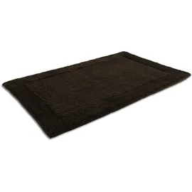 Rhomtuft Prestige Mocca Schwarz 45 x 60 cm