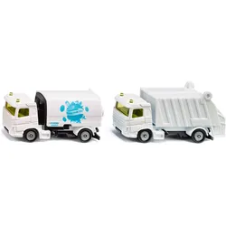 Kommunal Set Kehrmaschine und Müllwagen