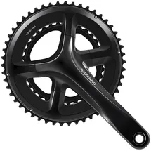 Shimano FC-RS520 Crankset Schwarz, Radsport Unisex-Erwachsene, Farbe, Größe -