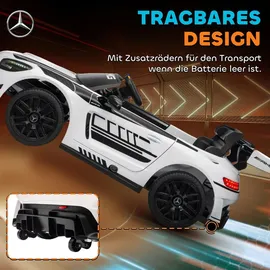 aiyaplay Kinder Elektroauto Mercedes-AMG 12V Weiß (1-tlg)