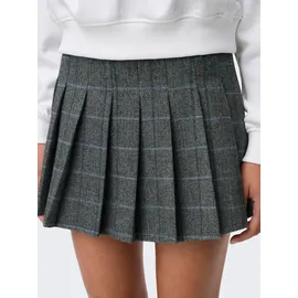 Only Hosenrock kariert Grau 40