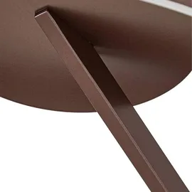 LUCANDE Eldra kaffeebraun, Ø 55 cm CCT - braun