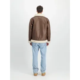 Alpha Industries B3 FL Fliegerjacke braun S