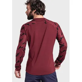 Schöffel Longsleeve Lakata Trail M (4-Wege-Stretch, schnelltrocknend) rot Herren