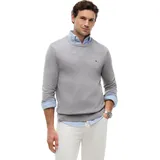 Tommy Hilfiger Rundhalspullover Grau S