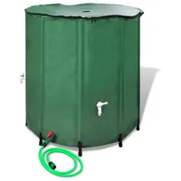 VidaXL Wasserspeicher Regentonne Wassertank 500L klappbar