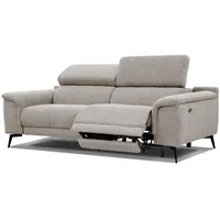 RELAXSOFA FIERO 3-Sitzer mit 1 Relaxfunktion, taupe