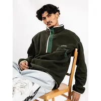 Columbia Helvetia II Half Snap Fleece Herren Pullover grün