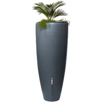 GARANTIA 2in1 Wasserbehälter 300 l Graphite Grey inkl. Pflanzschale