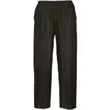 PORTWEST Klassische Regenhose 210 g/m2 S441 Schwarz L