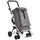 Foppapedretti Go Up Einkaufsroller Grau
