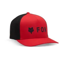 Fox Racing Herren Standard Absolute Flexfit Mütze, Feuerrot, L