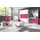 aea Jugendbett Modernes Kinderbett 90 x 200 cm Holz hochglänzend rosa