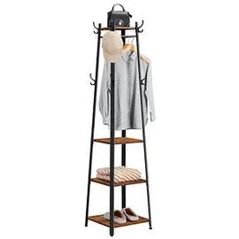 VASAGLE Garderobenständer LCR80X Braun