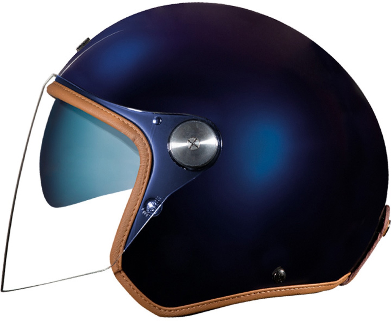 Nexx X.G30 Clubhouse SV Jet Helm, blauw, XL Voorman