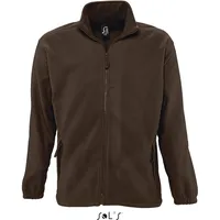 Sol's Fleecejacket North, - dark chocolate - 4XL