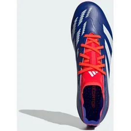 adidas Predator League FG Lucid Blue / Cloud White / Solar Red 44 2/3