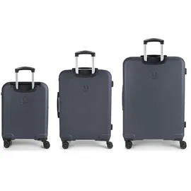 GABOL Journey Koffer-Set 3-tlg. grau/dunkelgrau